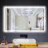 Yuzhuxun LED Wall-Mounted Bathroom Mirror