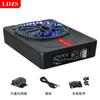 10 Inch Ultra Slim Powered Car Subwoofer with LED Light Under Seat Audio Speaker