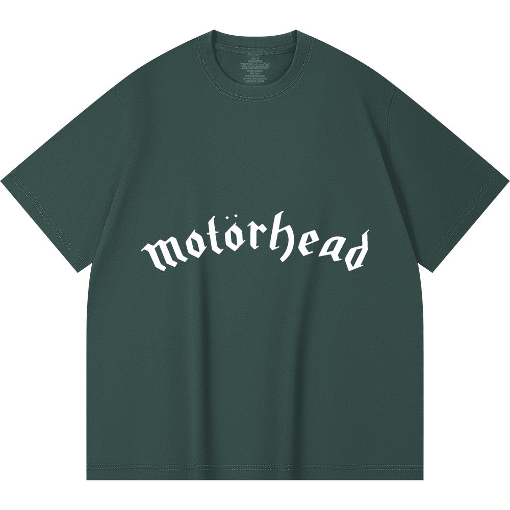 230 Gsm 100% Cotton Heavy Metal T-Shirt  Rock Band Popular Music Print Unisex Heavy Cotton T Shirt