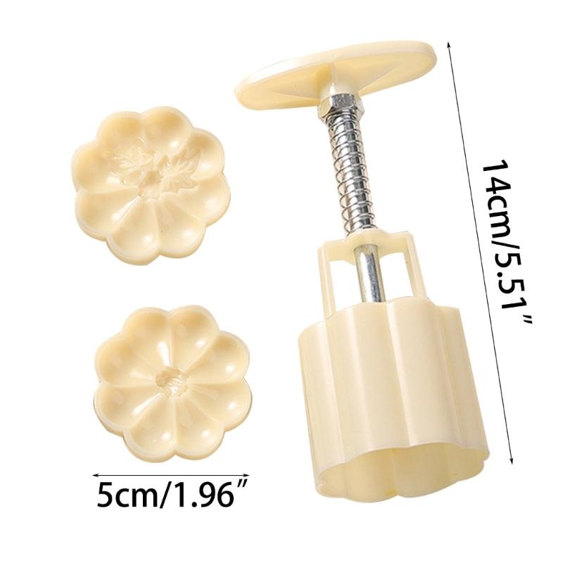 MidAutumn Festival Mooncake Makers Pumpkins Shape Moon Cake Mold Cookie Stamps DIY Hand Press Cookie Dessert Cutters