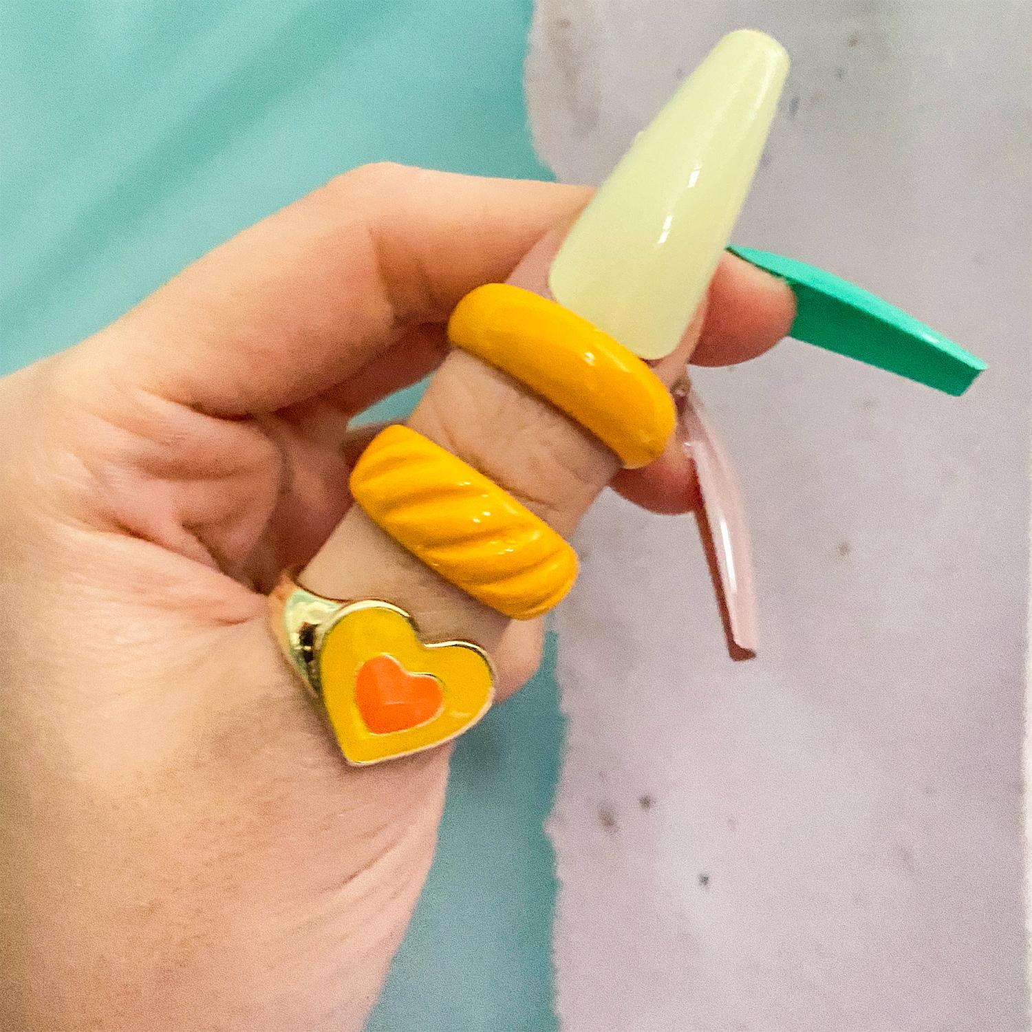 Мультяшное кольцо Студенческие украшения Простой узор Прекрасное кольцо Простой пара Придирчивый подарок 11577