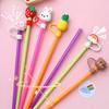 Universal Cartoon Straw Topper Practical Drink Straw Dust Cover For Wedding Party