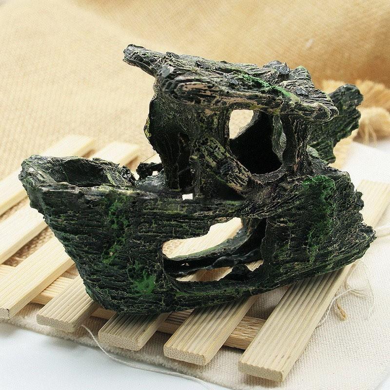 Aquarium Fish Tank Decorations Landscape Pirate Ship Wreck Ship Decor Resin Boat Ornament Aquarium Accessories Decoration