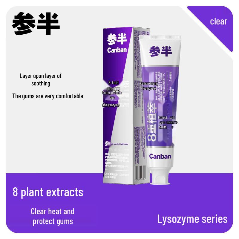 Canban Eucalyptus Fluoride Toothpaste (3x180g)