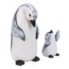 Penguin Figurine Resin Lightweight Cute Portable Penguin Statue Ornament for Home and Gardening