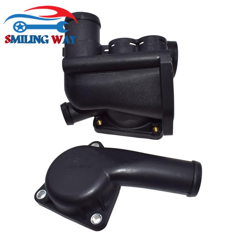 Coolant Thermostat Housing Gasket Cover Flange 021121119A 022121117C 021121121C For VW Golf 1999-2006 & Jetta 1999-2004 V6 2.8L