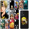 Cover for Samsung Galaxy S22 S21 S20 Fe Ultra S9 Plus + A13 A22 M21 M31 M55 M15 Phone Case Roronoa Zoro Luffy One Pieces Sanji