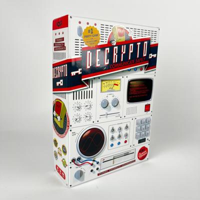 Versione Inglese DECRYPTO Carte Gioco da Tavolo Guerre Spionistiche Century Carte Gioco per Feste e Tempo Libero per Adulti