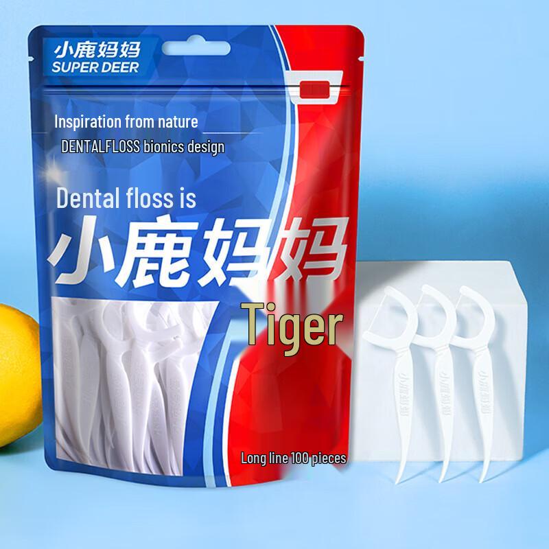 Little Deer Mom Deep Cleaning Dental Floss Picks