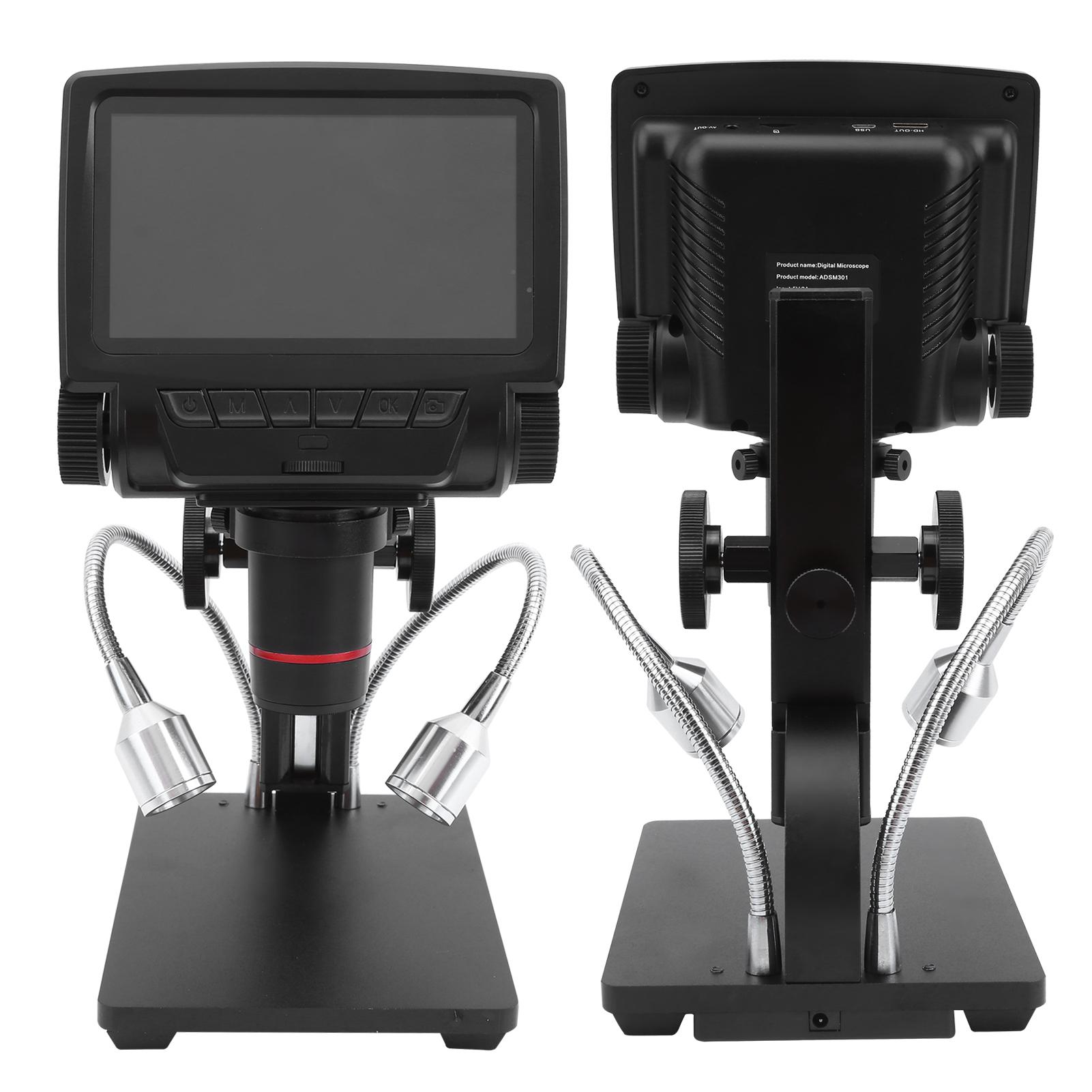 

Цифровой микроскоп USB с экраном для ремонта телефонов, сварочные инструменты ADSM301