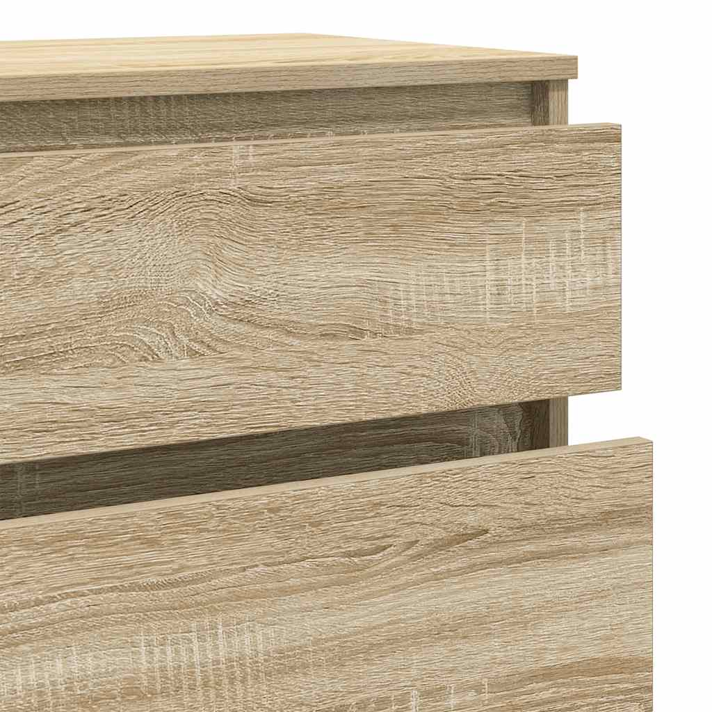 Drawer Cabinet Sonoma Oak 60 x 36 x 103 cm Particleboard