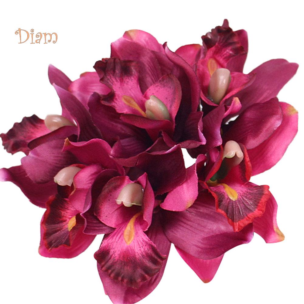 TDStore 1 Bouquet 7-Head Artificial Flower Orchid Hotel Wedding Bridal Table