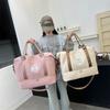 Travel Bag Large Capacity Mother and Child Bag Mommy Light Messenger Multifunctional Independent Shoe Compartment Luggage Bag Dry and Wet Separation