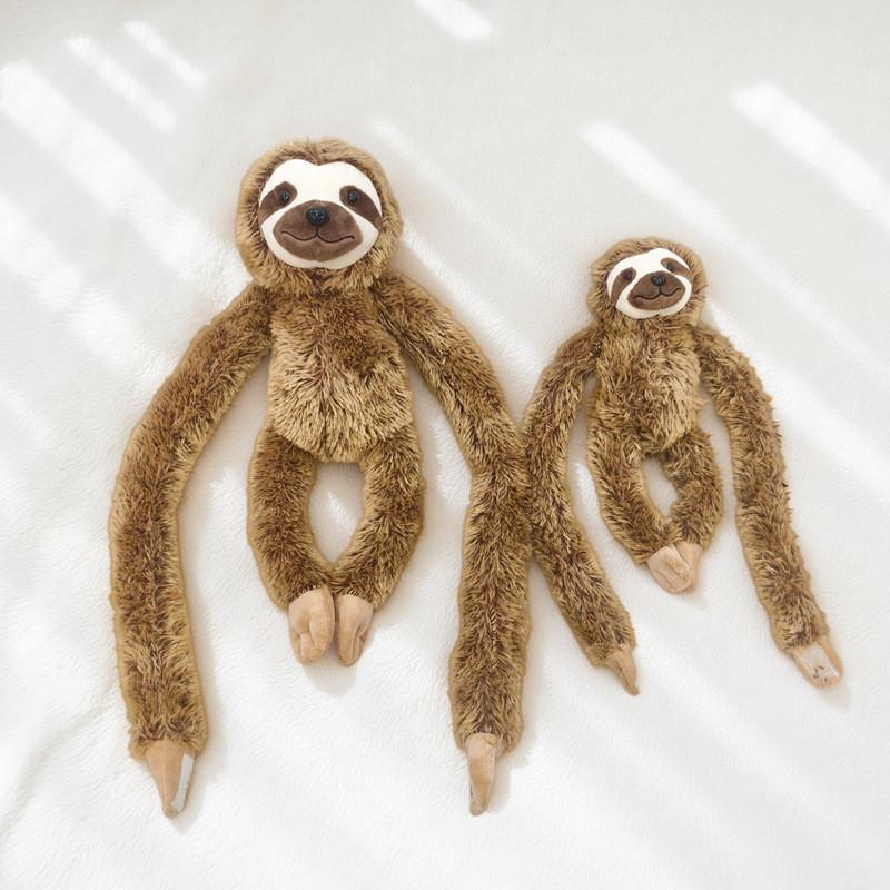Peluche Bradipo con Imbottitura in Cotone PP Morbido Regalo per Bebè per Bambini