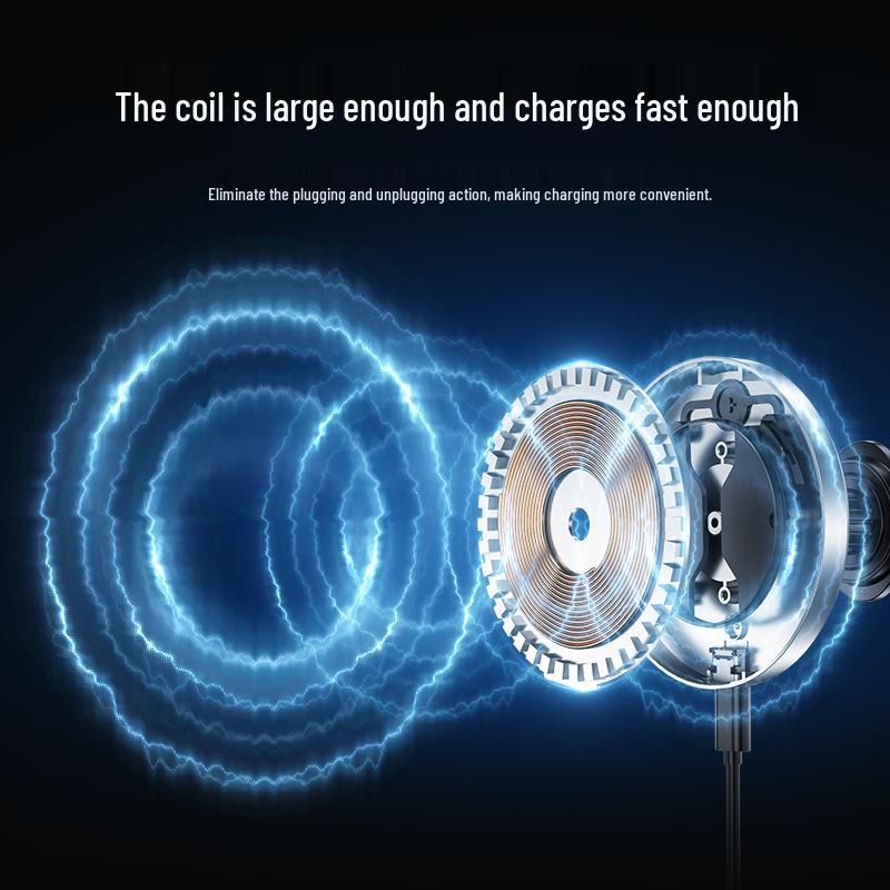 15W Fast Wireless Car Charger with RGB Atmosphere Lighting