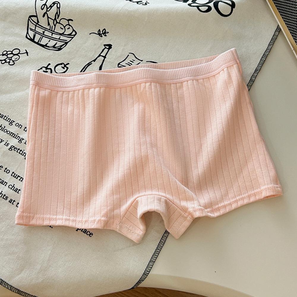 4Pcs Underwear Women Panties Set Low Waist Safety Trousers Brief Japanese Style Underpants  Lady