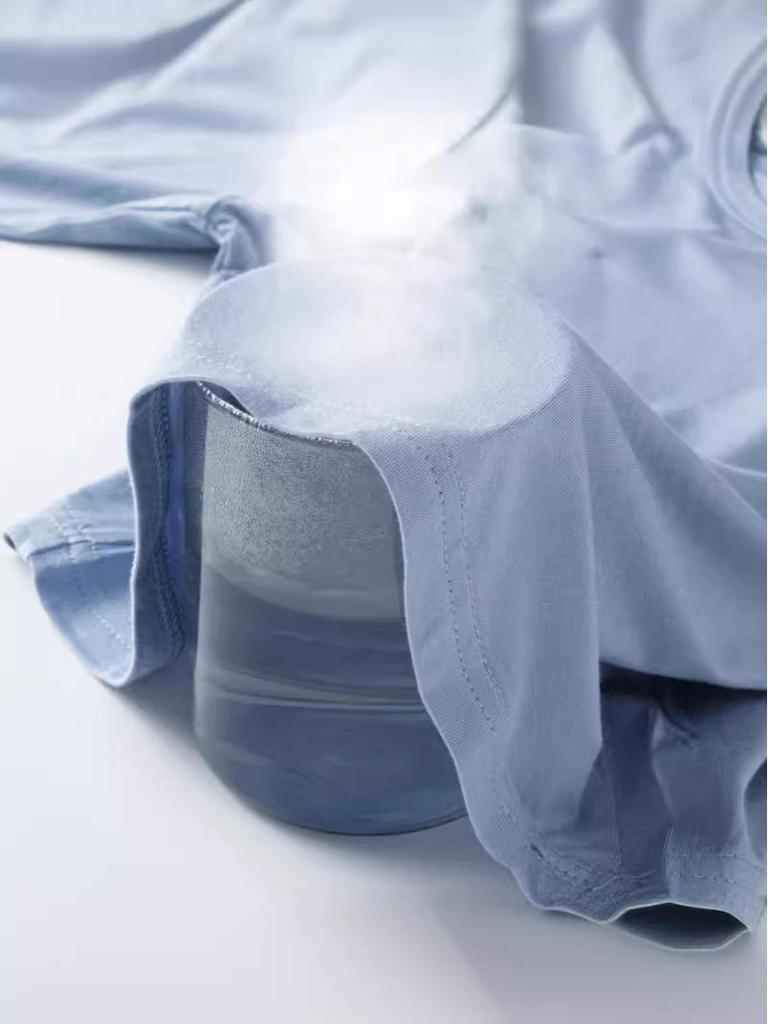 Dětské modální pyžamo - Letní lehké, kulatý výstřih, dlouhý rukáv a kalhoty pro chlapce a dívky.