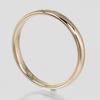 TIFFANY&Co. Notizen Lucida Ring K18 Roségold #9,0(US-Grösse) 3,2g Herren Gebraucht