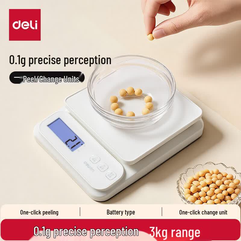 Deli TE910 High-Precision Digital Kitchen Scale