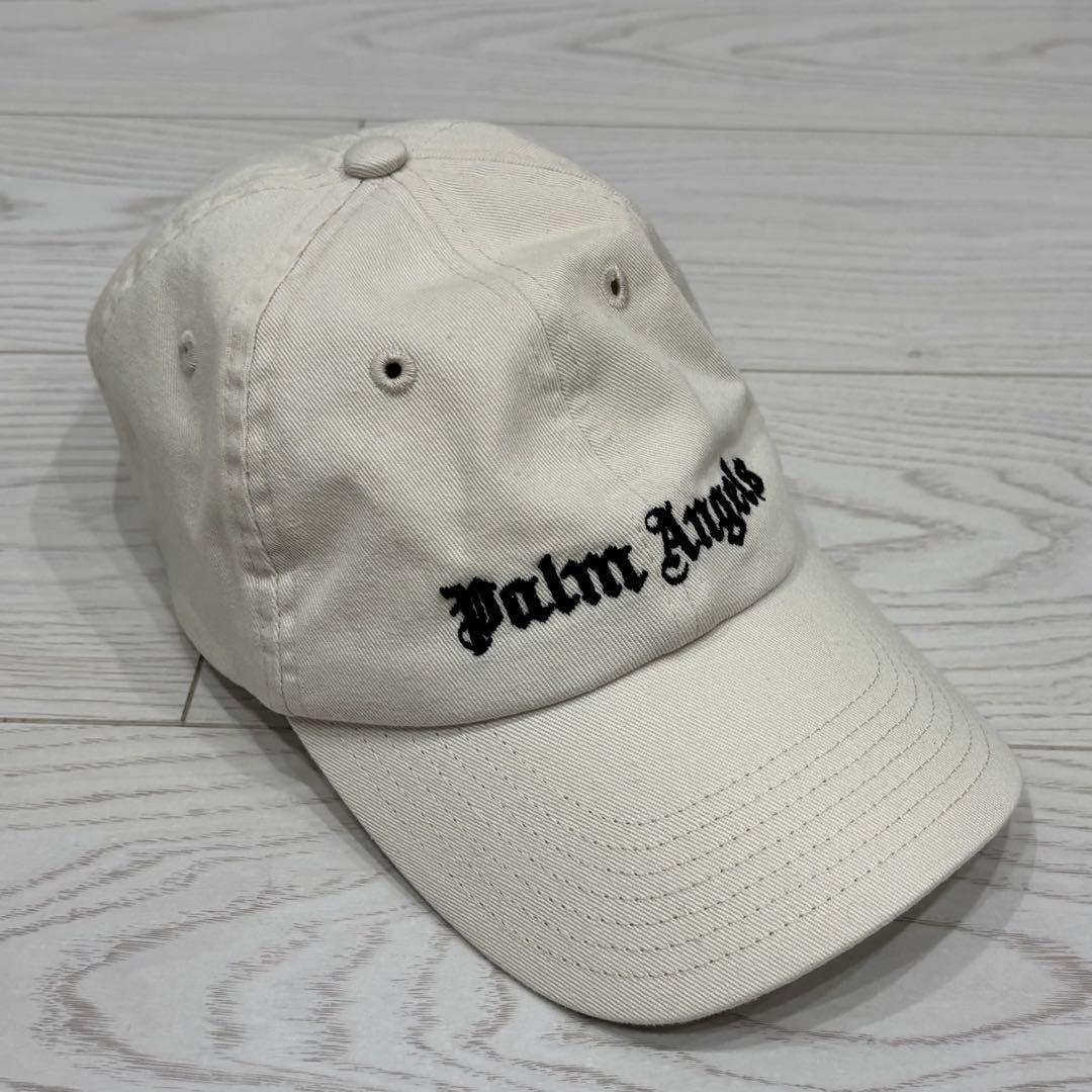 Used Palm Angels embroidered logo cap