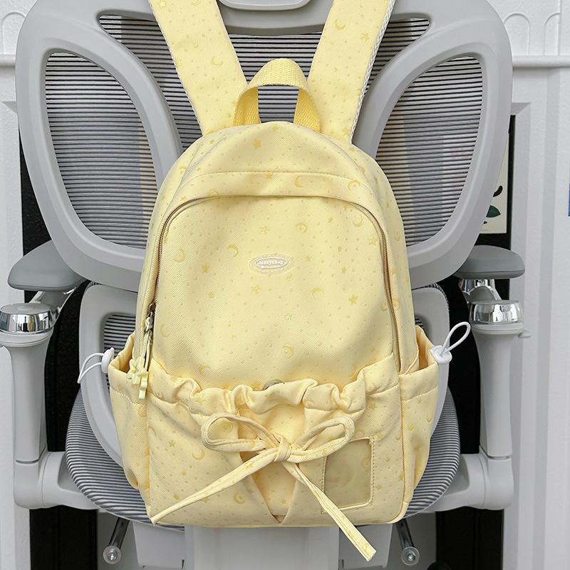 Schoolbag Japanese ins style schoolbag for female niche students Simple and cute girl backpack for junior high school girls Small fresh backpack