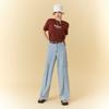 LAP Denim-Like Big Cargo Wide Pants Aq2Dp565