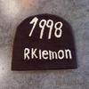 1998 Rkiemo Letter Knit Cap For Fall Casual And Streetwear Looks Hat Gift