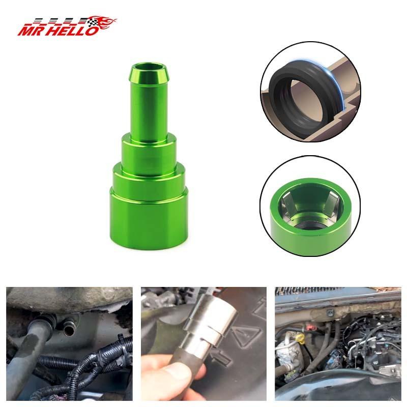 

Heater Core Hose Connectors - Coolant Hose Connector Inlet/Outlet 3/4In Tube x 5/8In Hose Compatible For Chevrolet GMC Cadillac