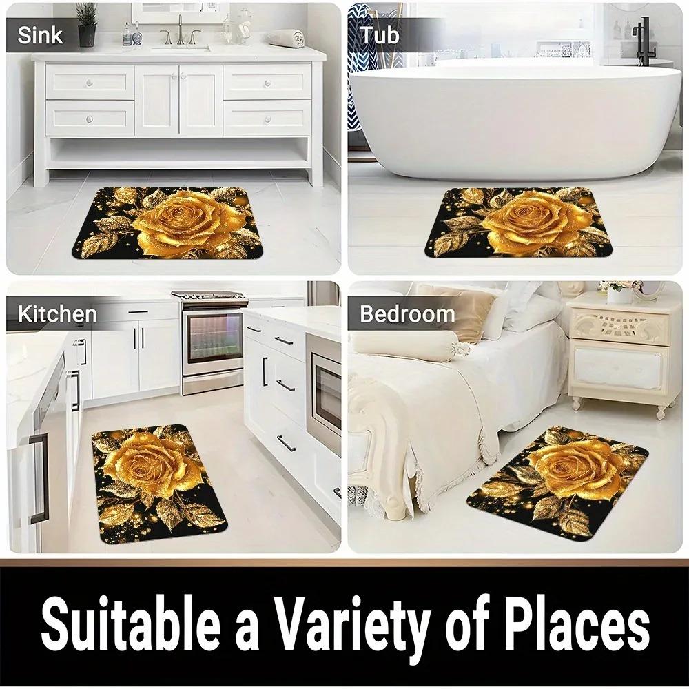 1PC Handdraw Owls Printed Decor Kitchen Rugs Non-Slip Home Door Mats Bathroom Rugs Bath Mat Carpet for Home Sink Laundry Decor