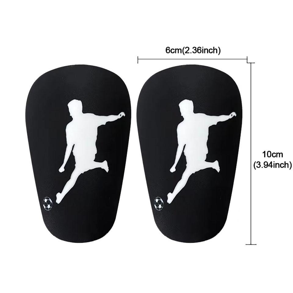 Loogdeel Mini Shin Pads Wear-resistant Shock Absorbing Leg Support Football Training Shin Guards Soccer Training Shank Board