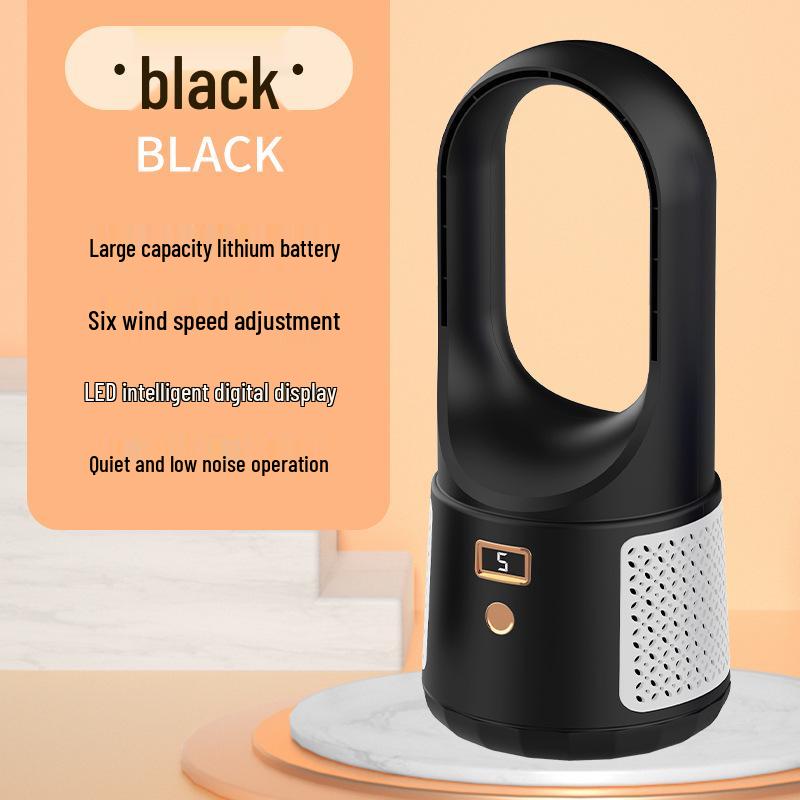 USB Rechargeable Desk & Clip Fan for Home, Office, Dorm – Compact Air Circulator