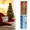 Christmas Snowflake Pattern Fringe Curtain Party Decoration for Door Supplies Versatile Accessories