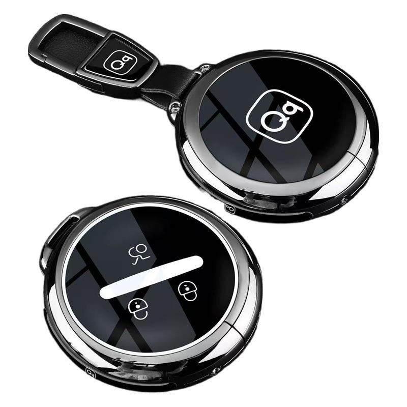 2026 Chery Ice Cream Key Case for New Energy QQ & Model 3 EV Key Fob Shell