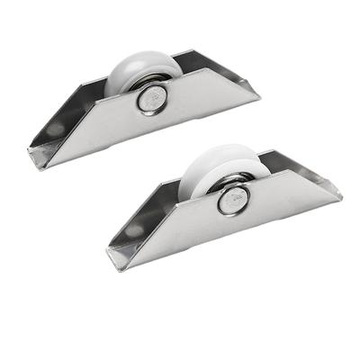 2KS Kladka Váleček na Okno Dveře Nerezový Ložiskový Váleček Síťové Okno Dveře Posuvné Kolečko Kladka na Dveře Skříňky Kování