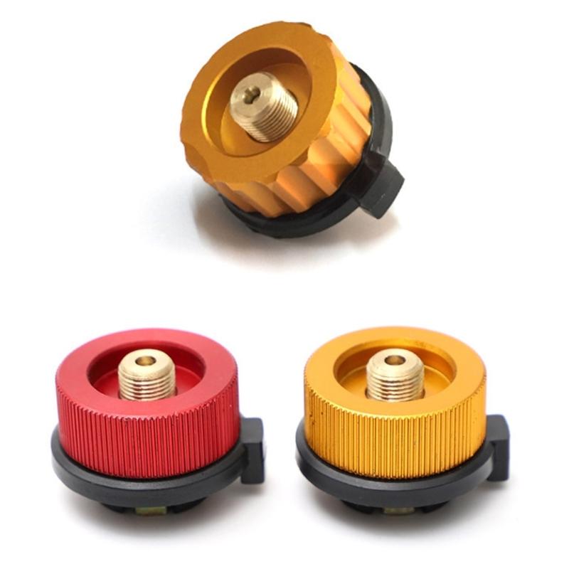 Multipurpose Camping Gas Adapter Conversion Head Gas Cartridges Tanks Cylinder Adapter Burners Accessories Enduring