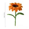 1 Piece of Sunflower Finished Product, Pipe Cleaner, Handmade Woven Artificial Flower, Suitable As a Graduation Gift or Holiday Gift for Teachers.