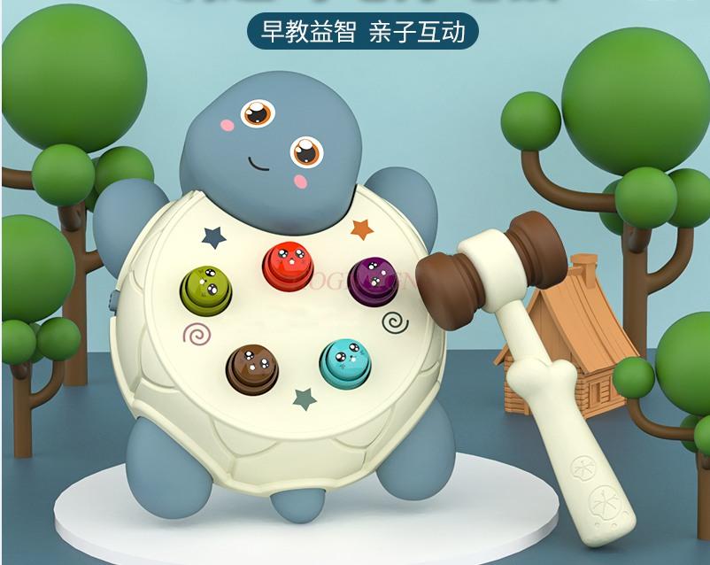 Cute And Fun Turtle And Ground Mouse Toy Multi-Functional Intellectual And Brain Teaser Toy For Infants And Young Children