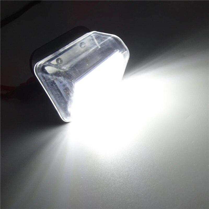 2pcs Car White LED License Plate Light for Mazda CX-5 CX-7 Mazda Speed 6 Mazda 6 Sedan GY GJ GH GG Auto Lamp Replacement Parts