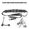Electric Scooter Shoulder Strap Carry Strap for E-Scooter Pull Along Strap Adjustable Carry Strap for Electric Scooter