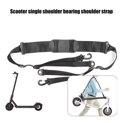 Electric Scooter Shoulder Strap Carry Strap for E-Scooter Pull Along Strap Adjustable Carry Strap for Electric Scooter