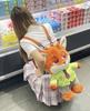 Crazy Zootopia Original Latest Plush Doll Backpack 3D Cartoon Adorable Women's Plush Backpack Fashion Trend Doll Backpack