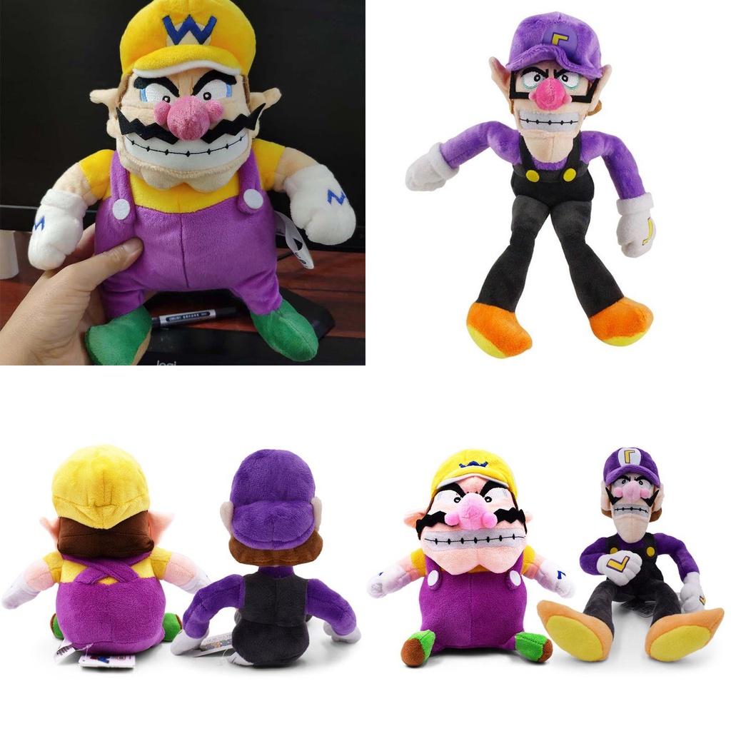 Cute Super Mario Wario And Waluigi Plush Dolls Soft Stuffed Toys For Comfort