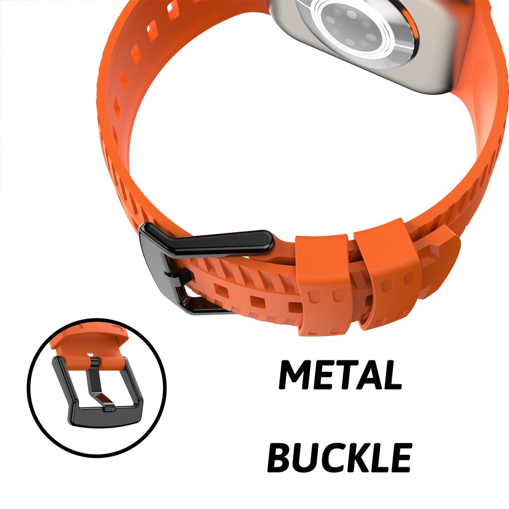 Tire Pattern Strap for Apple Watch Ultra Band 49mm 44mm 45mm 41mm 42mm 38mm Silicone Correa Bracelet IWatch Series 8 Se 7 6 5 4