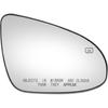 Motoforti Passenger Side Mirror Glass Replacement for Toyota Camry 2012-2017, Right Rearview Mirror Glass for Toyota Avalon 2013-2018 with Power
