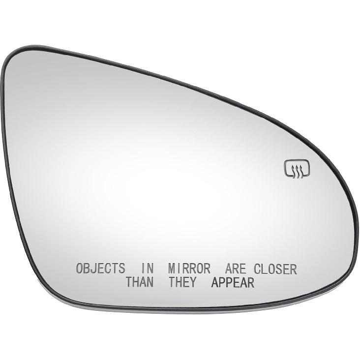 Motoforti Passenger Side Mirror Glass Replacement for Toyota Camry 2012-2017, Right Rearview Mirror Glass for Toyota Avalon 2013-2018 with Power