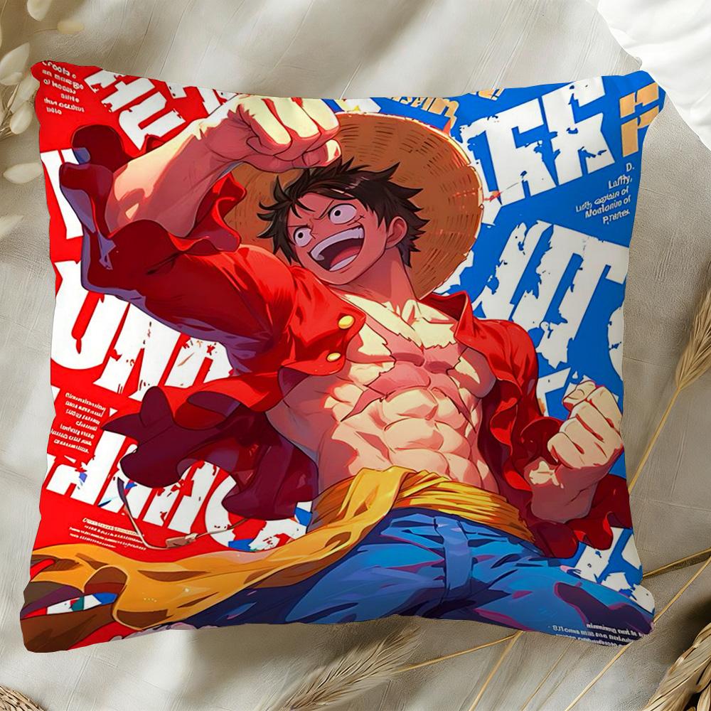 Pillow Covers Decorative Cushions For Sofas Anime O-Ones P-Pieces Home Decor Items Interior Decoration Gifts Cover