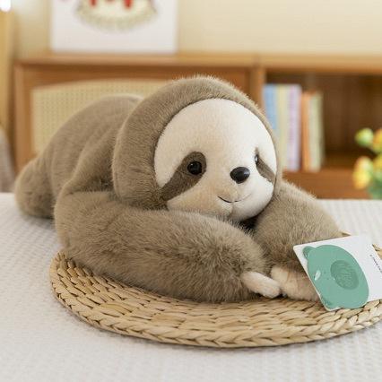 Cartoon Animal Plush Toys Stuffed Animals Panda Sloth Koala Dinosaur Dolls, Soft Cute Girls Comfort Plushie Gift