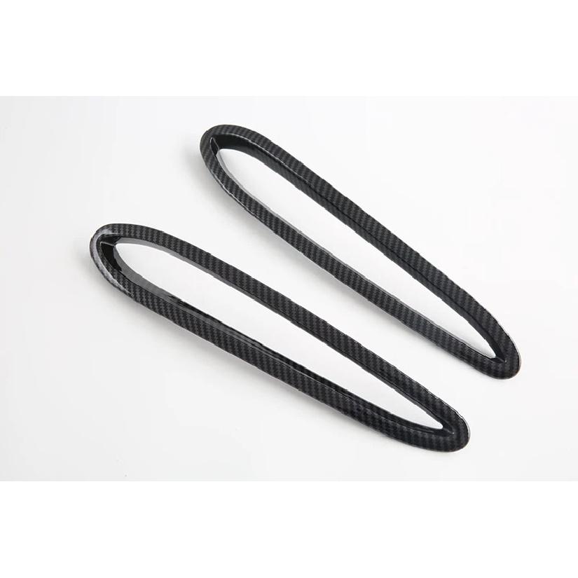 For Mercedes-Benz GLC-Class GLC200 220 250 300 350 2024 2025 2026 Rear Reflector Fog Light Lamp Cover Trim Bezel Frame Styling