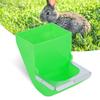 2Pcs 13.5cm Rabbit Food Feeding Bowl Trough Feeder Rabbits Breeding Equipment Tools