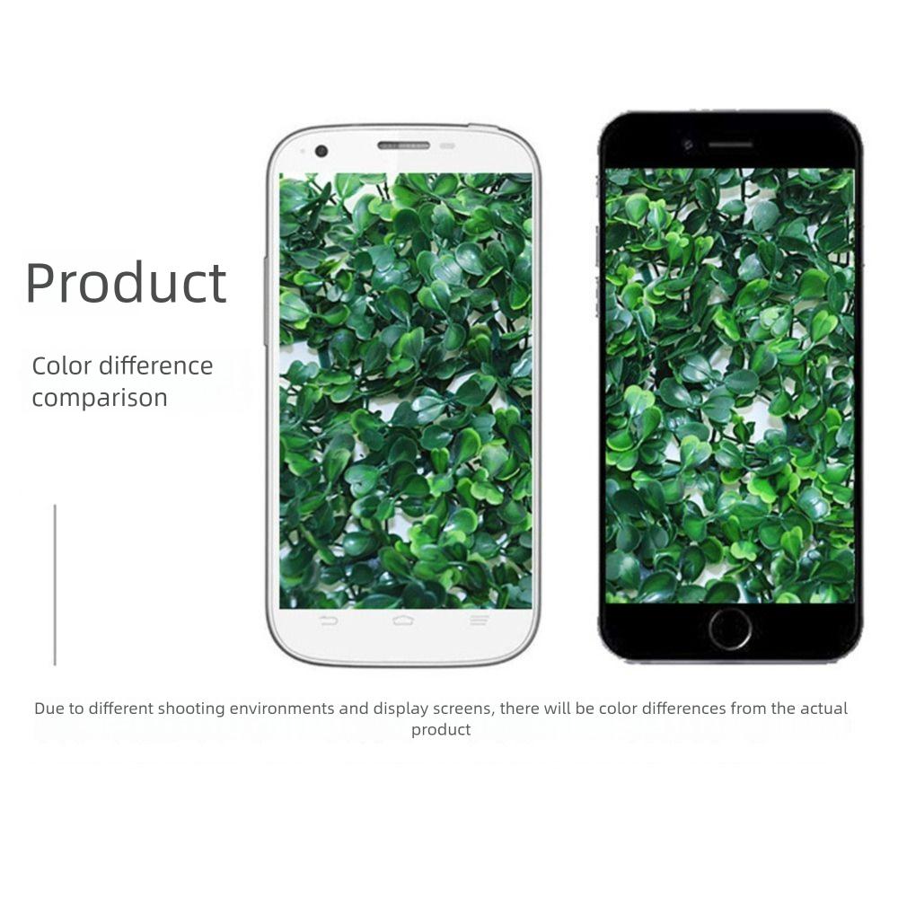 DIY Simulovaná květina Rostlina List Věčný život Umělý trávník Pozadí Stěna Domácí Zahrada Plot